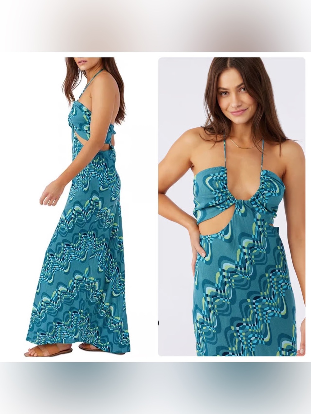 O'Neill Lila Cutout Maxi Dress - Picture 8 of 13